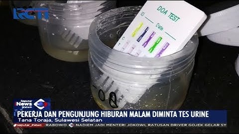 Razia Hiburan Malam, 6 Pekerja Wanita Positif Narkoba - SIM 25/10