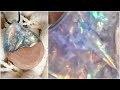 Opal resin effect. resina effetto opale.