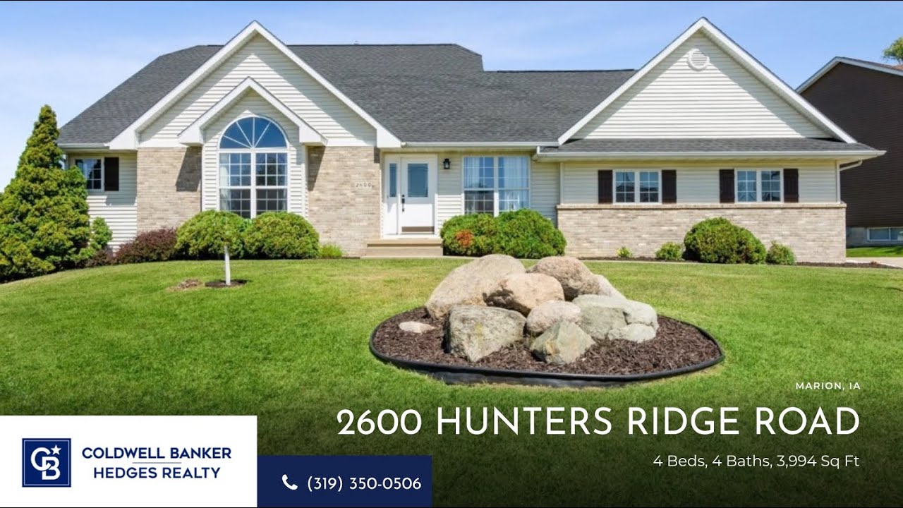 Hunters Ridge Iowa 2600 HUNTERS RIDGE ROAD, MARION, IA | MLS#2207756 - Coldwell Banker ...
