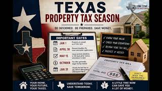 Texas Property Tax Deadlines You Need to Know (2026)