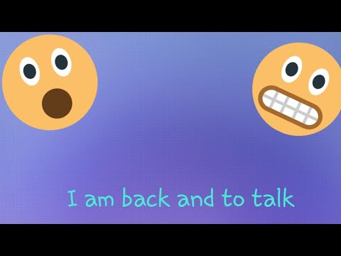 I am back - YouTube