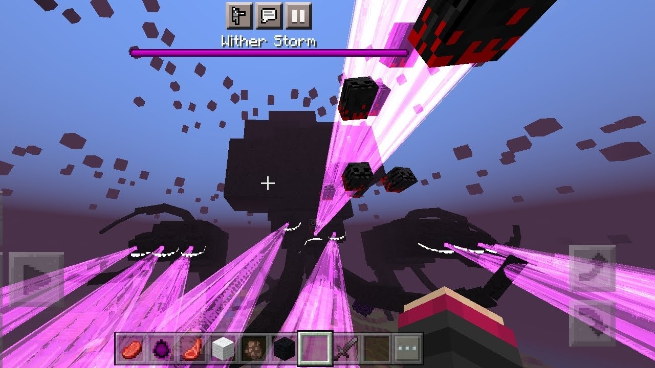 Basic wither storm addon minecraft bedrock 