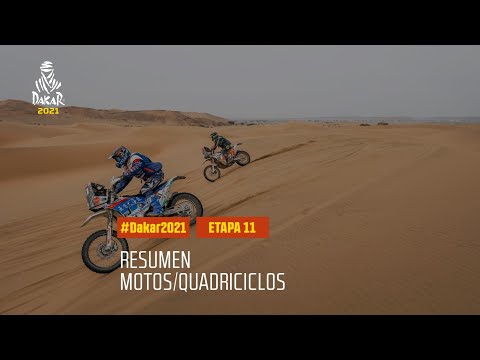 #DAKAR2021 - Etapa 11 - AlUla / Yanbu - Resumen Moto/Quadriciclos