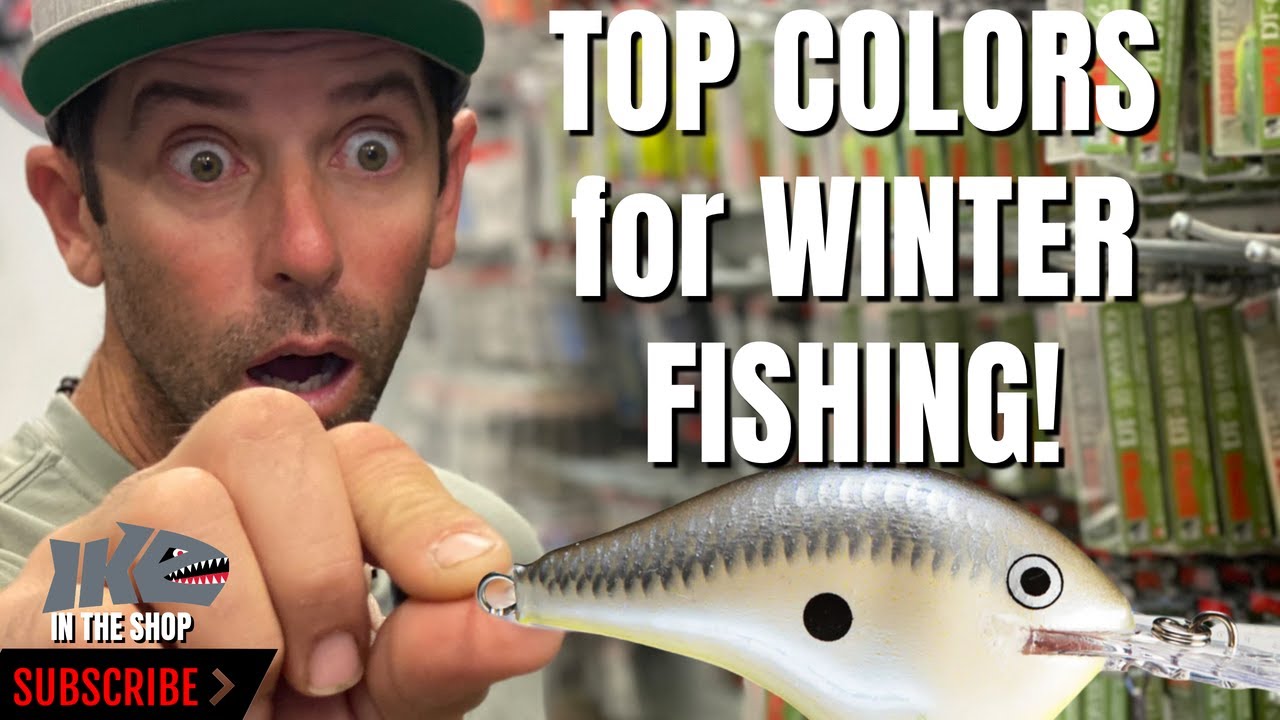 TOP COLORS for WINTER FISHING! - YouTube