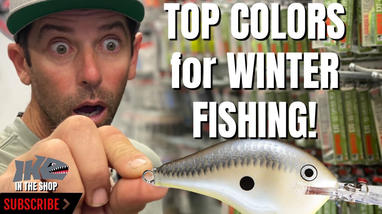 TOP COLORS for WINTER FISHING! YouTube