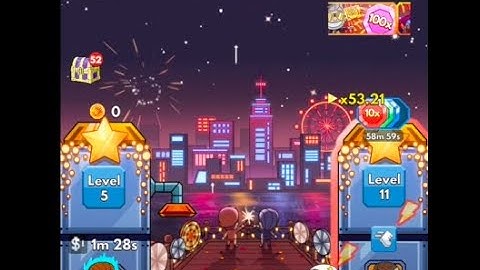 Finishing New Years Event Mine in ONE HOUR! - IDLE MINER TYCOON