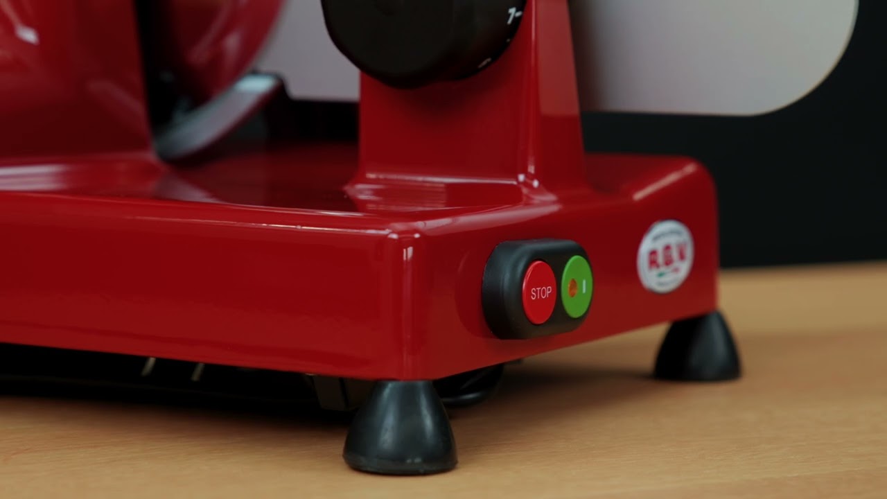 RGV Affettatrice Luxor 22 Rossa - Lama 220mm Made In Italy