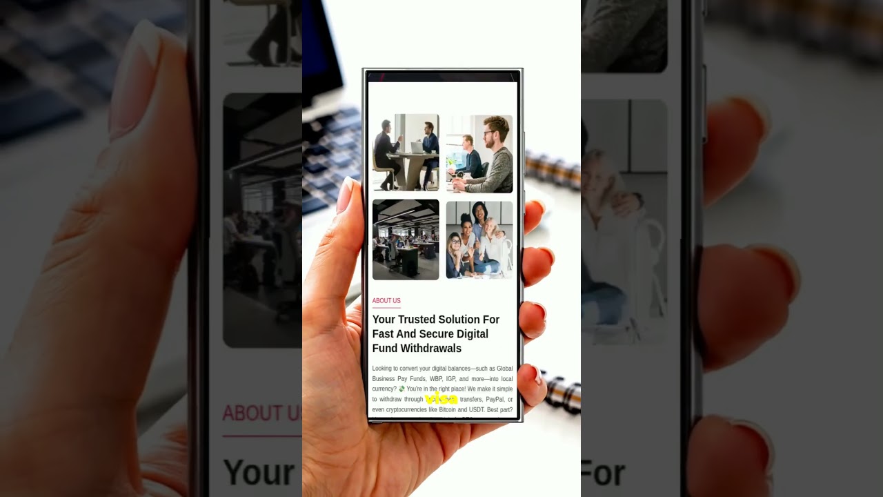 Globalbusinesspays withdrawal using WBP Tool. 