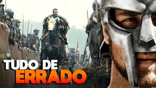 TUDO de ERRADO com GLADIADOR (Erros + Furos + Conveniências)