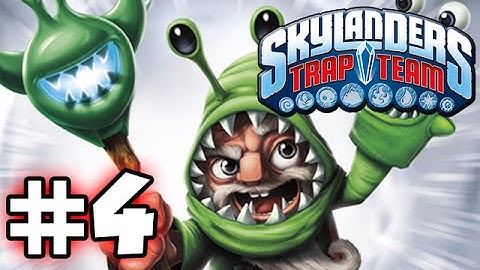 SKYLANDERS TRAP TEAM GAMEPLAY WALKTHROUGH - PART 4 - CHOMPY MAGE!