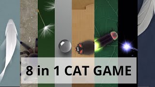 8 In 1 cat Game competition - Game for cat to Watch by Jon WoodWork 69 views 3 months ago 1 hour, 30 minutes