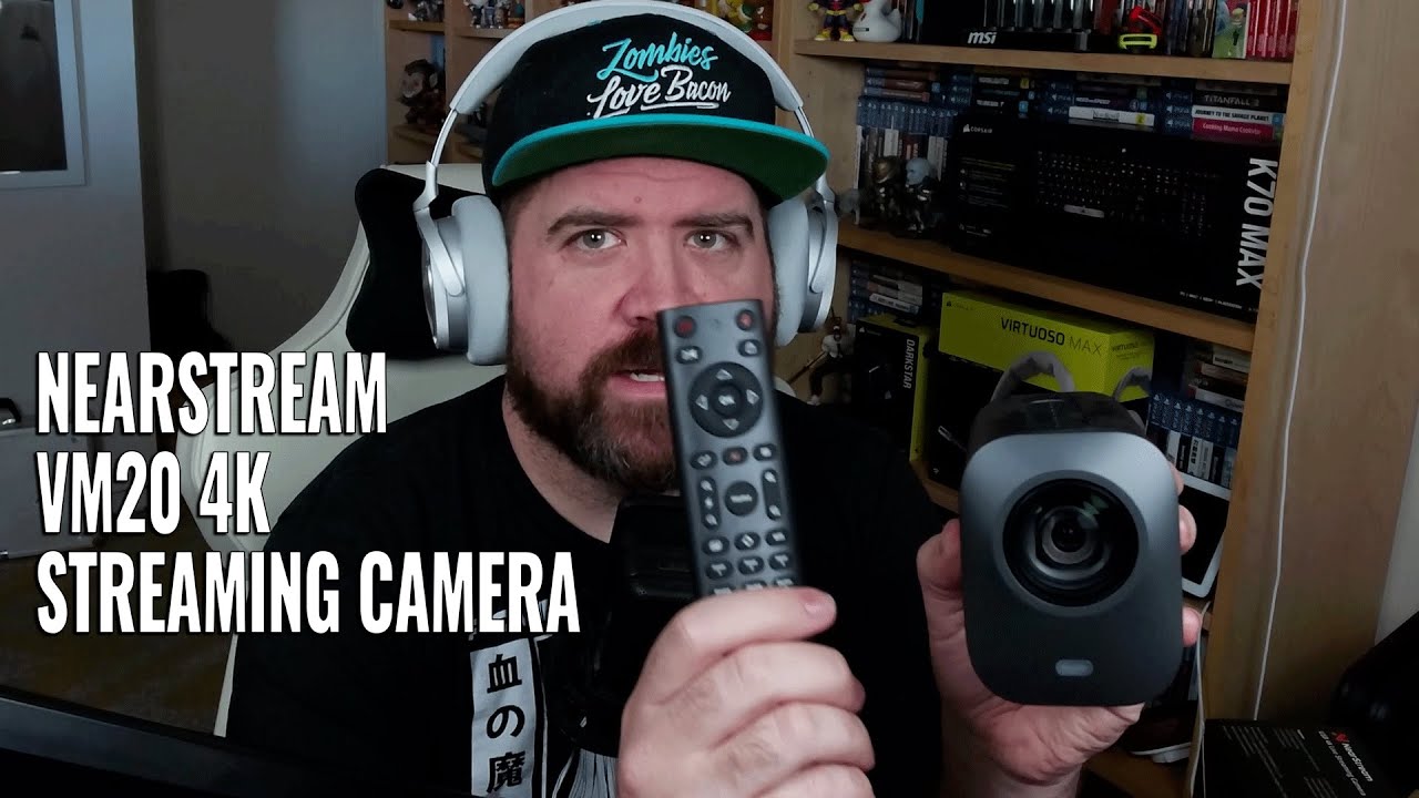 NearStream VM20 4K Streaming Camera Review | Zoom, Audio, Low Light, Great for Youtube & Twitch