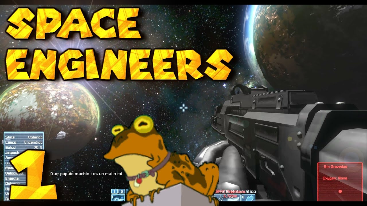 SPACE ENGINEERS #1 | DESCUBRIENDO EL UNIVERSO | Gameplay Español - YouTube