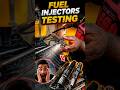 😱 Injector Leak Test — Shocking Result! #injector #automobile #shorts