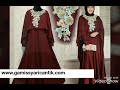 Baju Gamis Merah Maroon