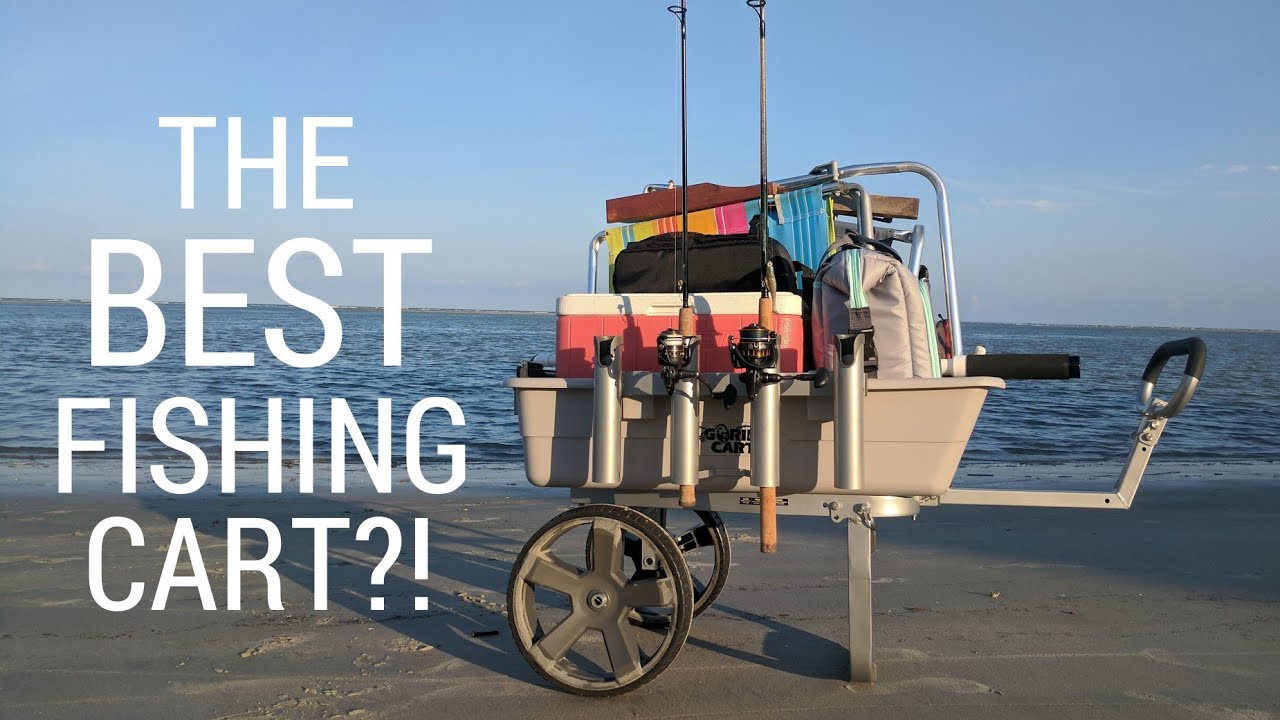 The BEST Fishing Cart?!  Gorilla Carts Fish & Marine Cart Unboxing &  Review 