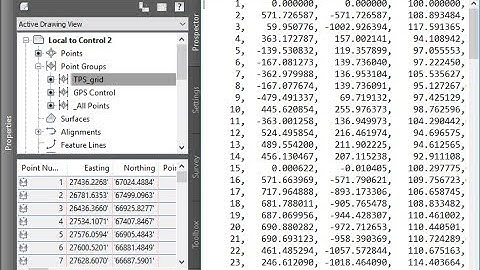 Finish Strong Friday:  Import Local Coordinate Survey Data into Known Control Points – Part 2