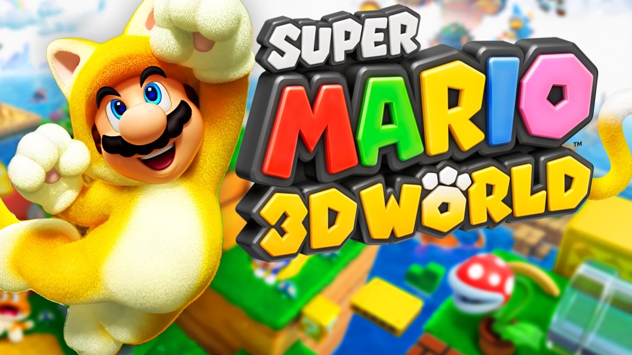 Super Mario 3D World - 100% Full Game Walkthrough - YouTube