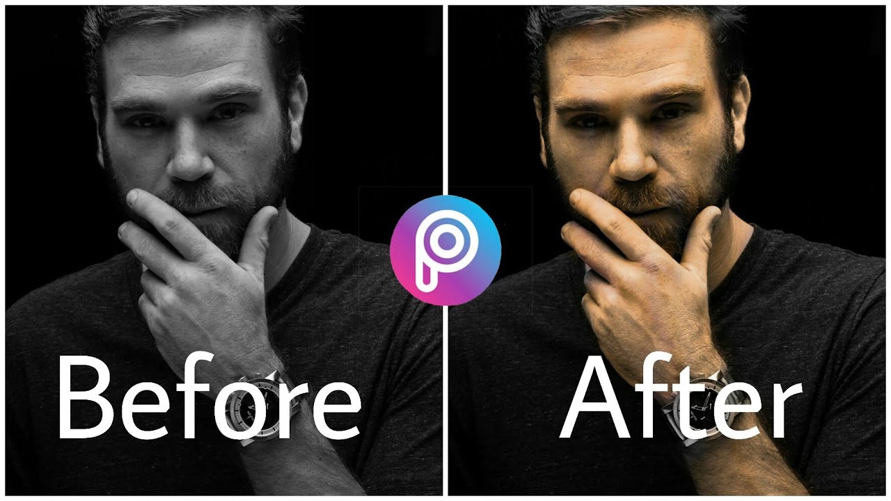 Cara mengedit photo hitam putih menjadi berwarna dengan PicsArt - YouTube