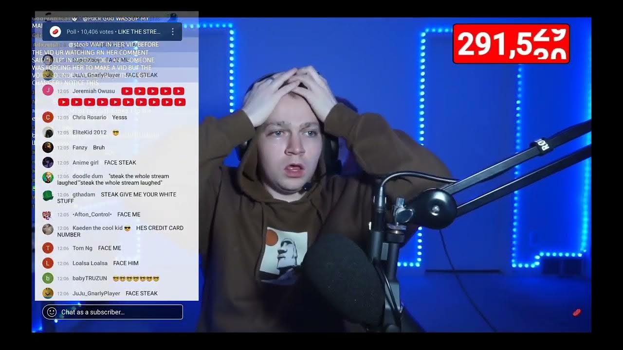 Steak gets donated someones credit card number youtube