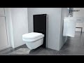 FEMAX Geberit jak zamontować moduł sanitarny Monolith do WC - instrukcja montażu