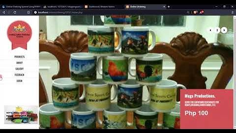 Online Ordering System using PHP/MySQLi Demo