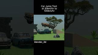 Car Jump Test At 20Kmhr To 100Kmhr
