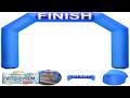 VEVOR Inflatable Arch 15ft Hexagon Inflatable Arch with Blower Inflatable Archway