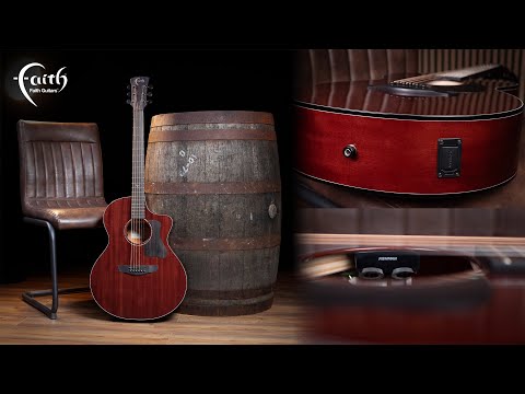 Faith Guitars | Nexus Neptune | Cutaway Electro | Thru-Cognac | FPNCECG