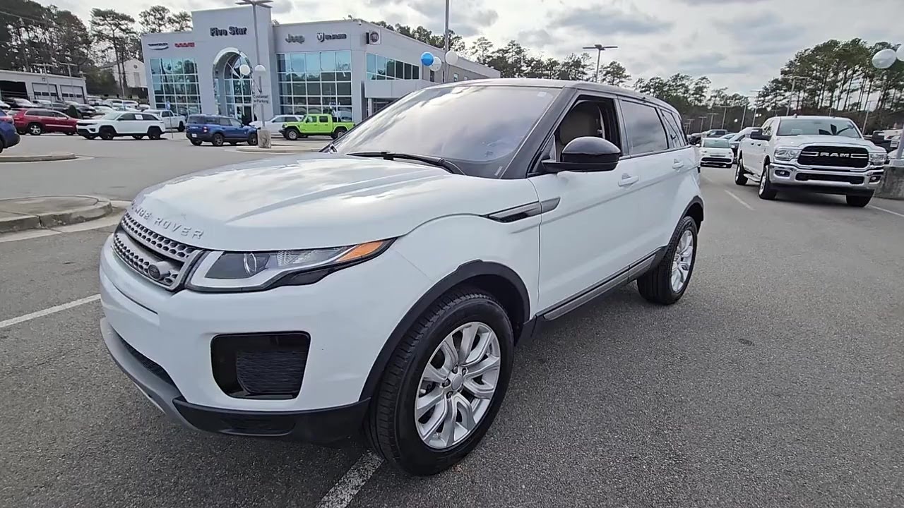 SOLD - USED 2019 LAND ROVER RANGE ROVER EVOQUE 5 Door SE at Five Star CJDR Mazda (USED) 