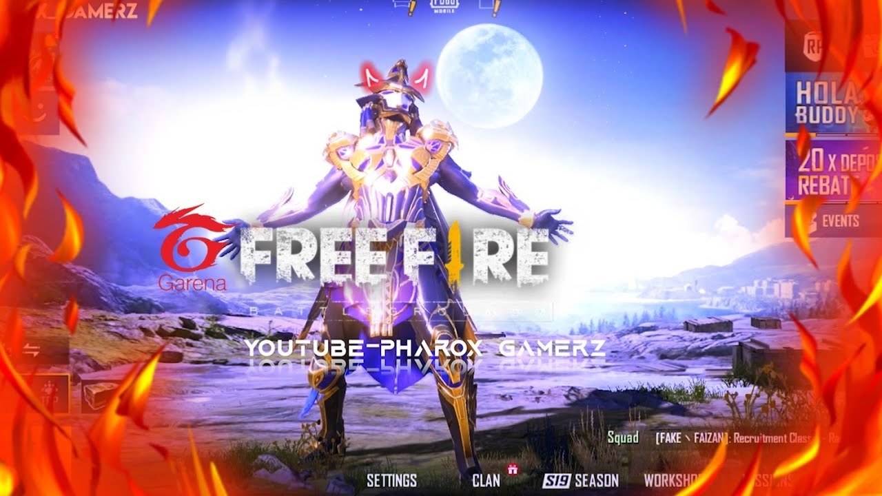 We Rollin 😈 - (Shubh) PUBG LOBBY Video By Pharox Gamerz