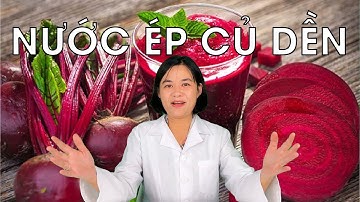Lợi Ích Bất Ngờ Của  Nước Ép Củ Dền Đối Với Người Tập Thể Thao 👉Xem Ngay |Trò chuyện cùng Dược sĩ