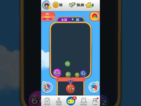 2048 Merge Balls - Reward Game Unity Game Source Code #unity #unity3d #unitydev #unitydeveloper