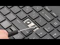 How To Fix - HP Laptop Key Replacement / Repair for Large Keys Space Enter Shift Ctrl Backspace Tab