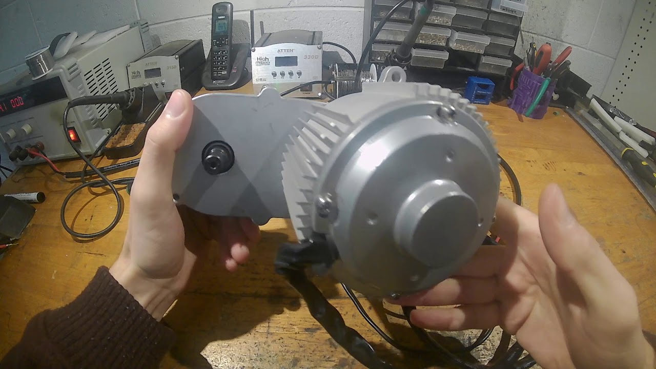 XYD18 500/750W 24V DC Geared Motor YouTube