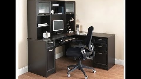 Review on Realspace® Magellan Collection L-Shaped Desk, Espresso