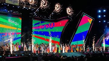 Các hoa hậu biểu diễn tại Lễ Hội Trà Quốc Tế & Miss Cosmo 2025 tại Quảng Trường Lâm Viên Đà Lạt 5/12