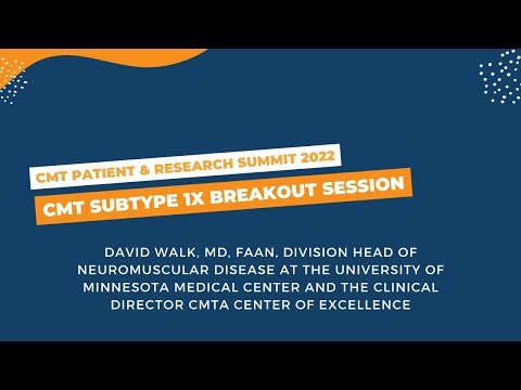 CMT Patient Research Summit Subtype Breakout Type 1X 