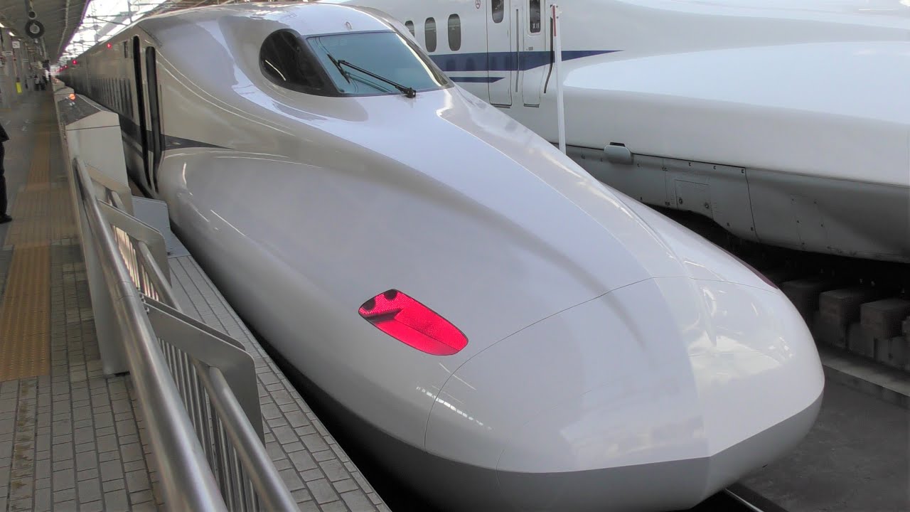 東海道新幹線こだま703号 車窓右側面展望 10号車 東京⇒新大阪 駅停車