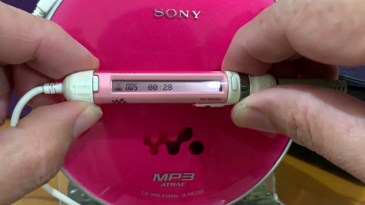 SONY WALKMAN D-NE730 ピンク ソニー CDウォークマン D-NE730-P（ピンク） ポータブルCDプレーヤー
