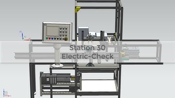 Virtual commissioning of digital twins of the AutFab - St60 + St30 + Transport system