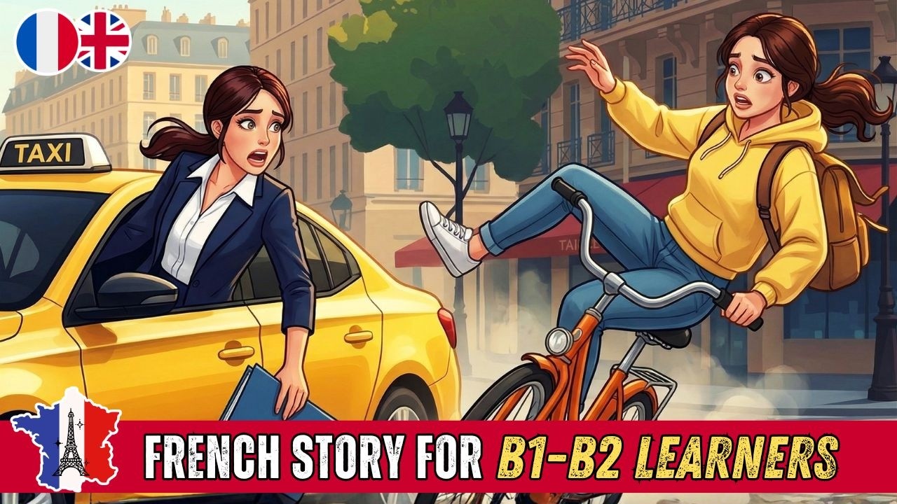IMPROVE YOUR FRENCH Listening : Intermediate French Story for B1 & B2 Learners