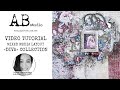 Mixed Media Layout Tutorial AB Studio Diva Collection by Oxana Grigorieva