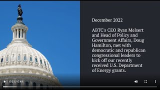 ABTC in Washington, D.C. by American Battery Technology Company 523 views 1 year ago 50 seconds