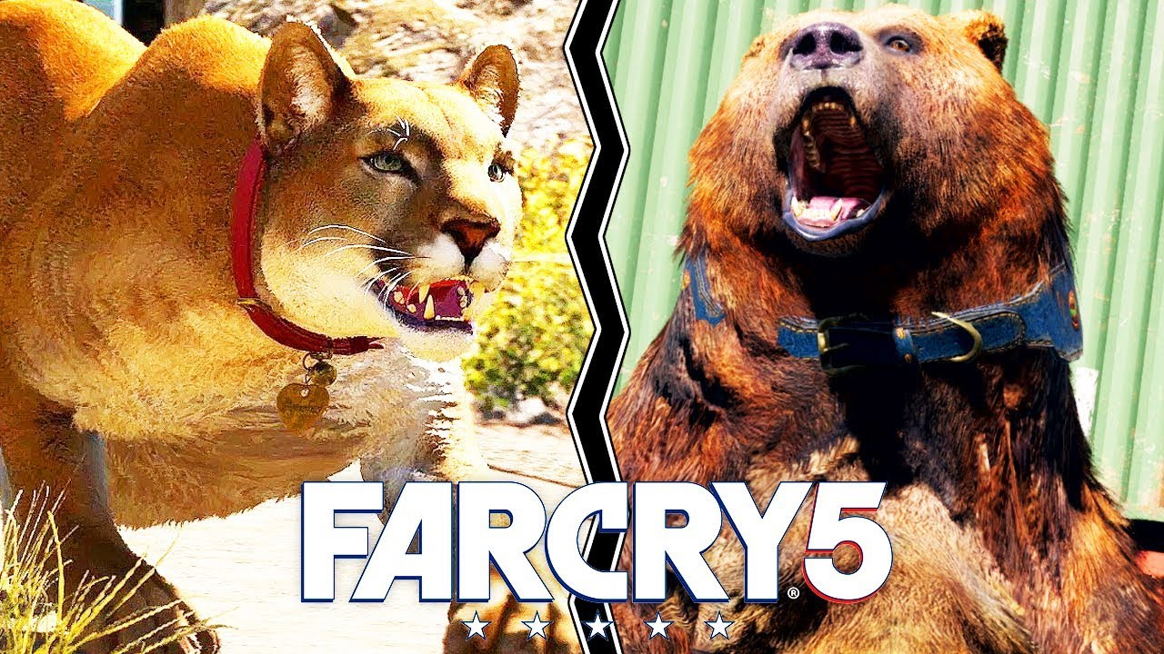 MI OSO Y PUMA ASESINO | FAR CRY 5 - YouTube