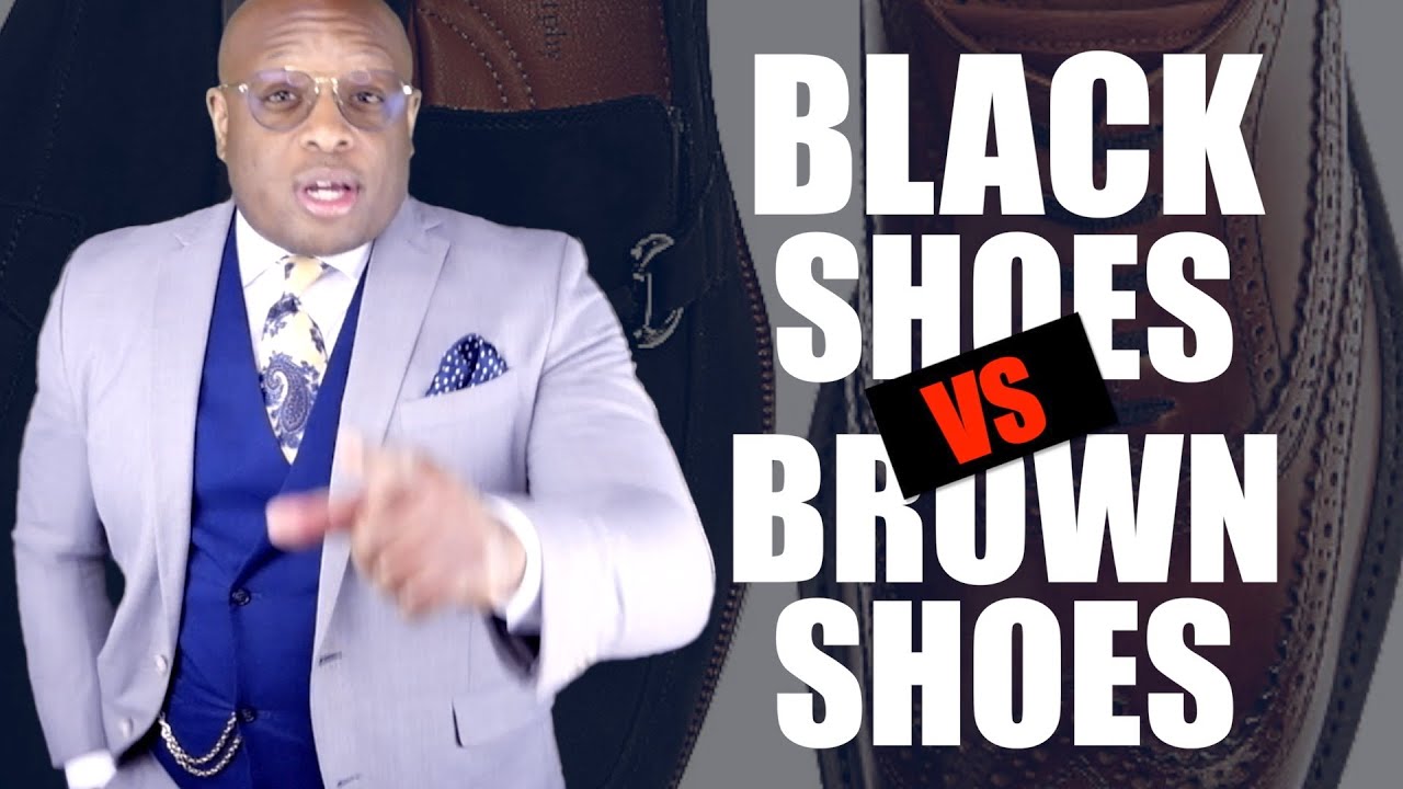 TIP TUESDAY BLACK SHOES vs BROWN SHOES WHAT COLOR SHOULD I WEAR