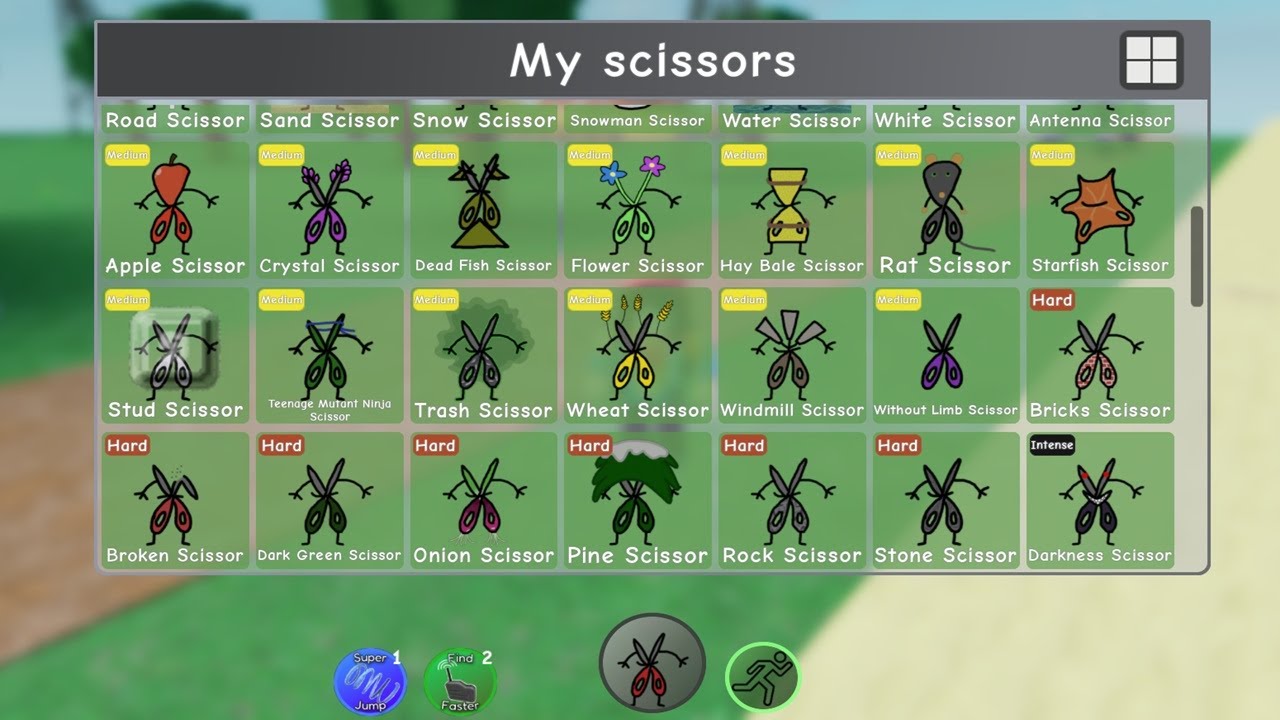 Roblox Find The Scissors All 42 Scissors Locations YouTube 
