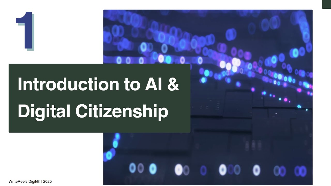 1. AI and Digital Citizenship 101: Navigating the Digital Age (Closed Captions Available)
