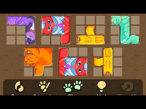 PUZZLE CATS STAGE 633 TO 646 #puzzlecats #games