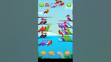 Bird Sort Puzzle l Classic Level 84 l Bird Sort Color Puzzle l Bird Sort Puzzle Challenge - Birds